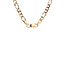 Goldene Figaro-Kette 61 cm 14 Karat