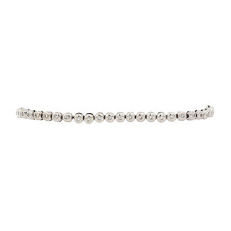 White gold tennis bracelet