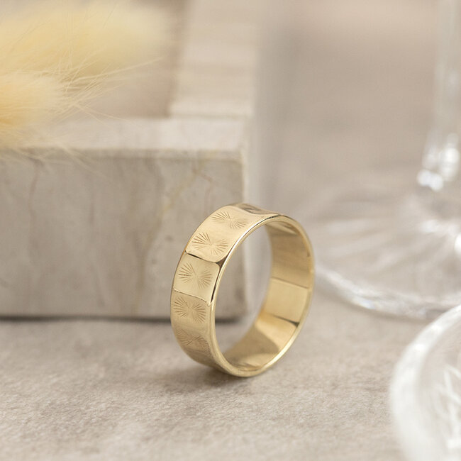 Goldener Ring 14 Karat