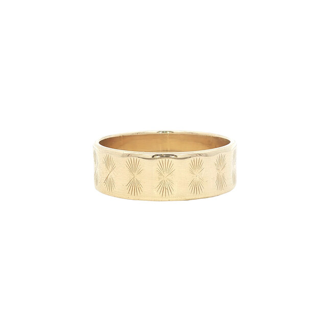 Goldener Ring 14 Karat