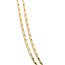 Gouden choker hart 14 karaat