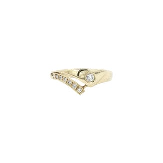 Gouden ring diamant