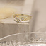 Gold ring with diamond 14 karat