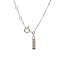Witgouden collier van Morganne Bello 42 cm 18 karaat