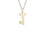 Gold key pendant 14 karat
