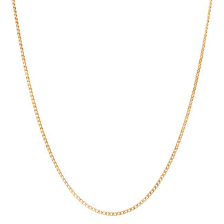 Gold length necklace gourmet