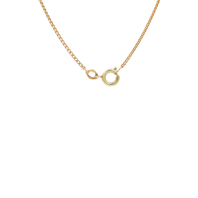 Goldene Halskette Gourmet 50,5 cm 20 Karat