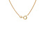 Gold length necklace gourmet 50.5 cm 20 karat