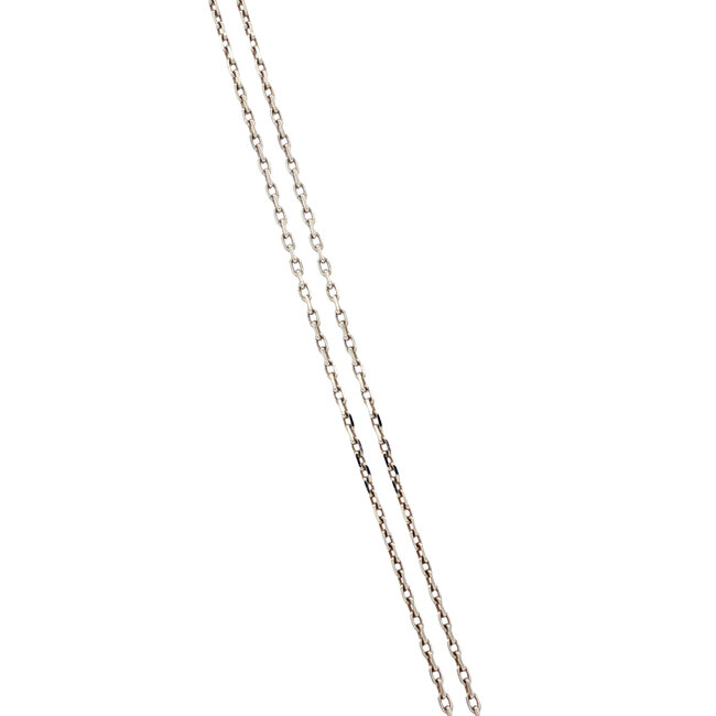 Weißgoldenes Collier von Morganne Bello 42 cm 18 Karat