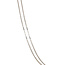 White gold length necklace venetian 39 cm 14 karat