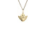 Gold angel pendant 14 karat