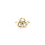Goldener Ring mit Diamant 14 Karat