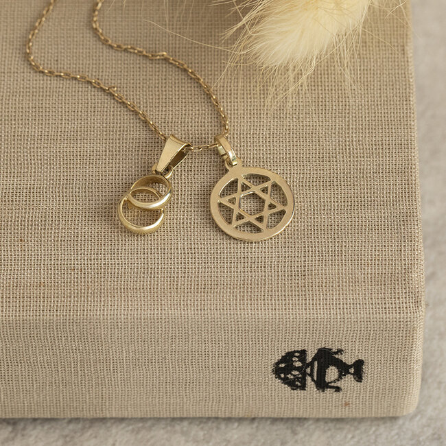 Gouden hanger 14 karaat