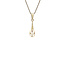 Golden pendant with pearl 14