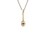 Golden pendant with pearl 14