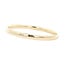 Gouden gladde bangle 14 karaat
