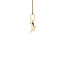 Gouden hanger duif 14 karaat
