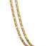 Golden king's necklace 60.5 cm 14 karat
