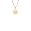 Tricolour gold pendant 18 karat