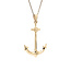 Gouden hanger anker 14 karaat
