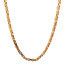 Gouden konings collier 70 cm 18 karaat