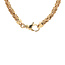Golden king's necklace 70 cm 18 karat