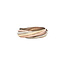 Tricolor Goldring 14 Karat