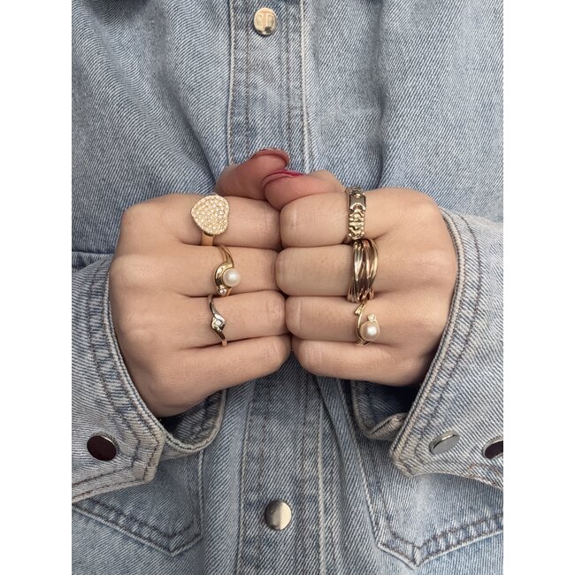 Tricolor Goldring 14 Karat