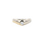 Gold ring with zirconia 14 karat