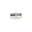 Gold ring with zirconia 14 karat