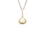 Gold pendant with pearl 14