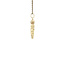 Golden pendant Cupid 14 karat