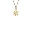 Gouden hanger panda 14 karaat