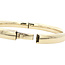 Goldenes glattes Armband 14 Karat