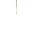 Gouden hanger davidster 14 karaat