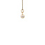 Gold pendant with pearl 14