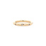 Goldener Stax-Ring mit Diamant von Bron Jewelry 18 Karat