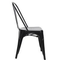 thumb-Chaise Tolix Noir-2