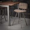 Tabouret de Bar George Marron Foncé - Design Moderne