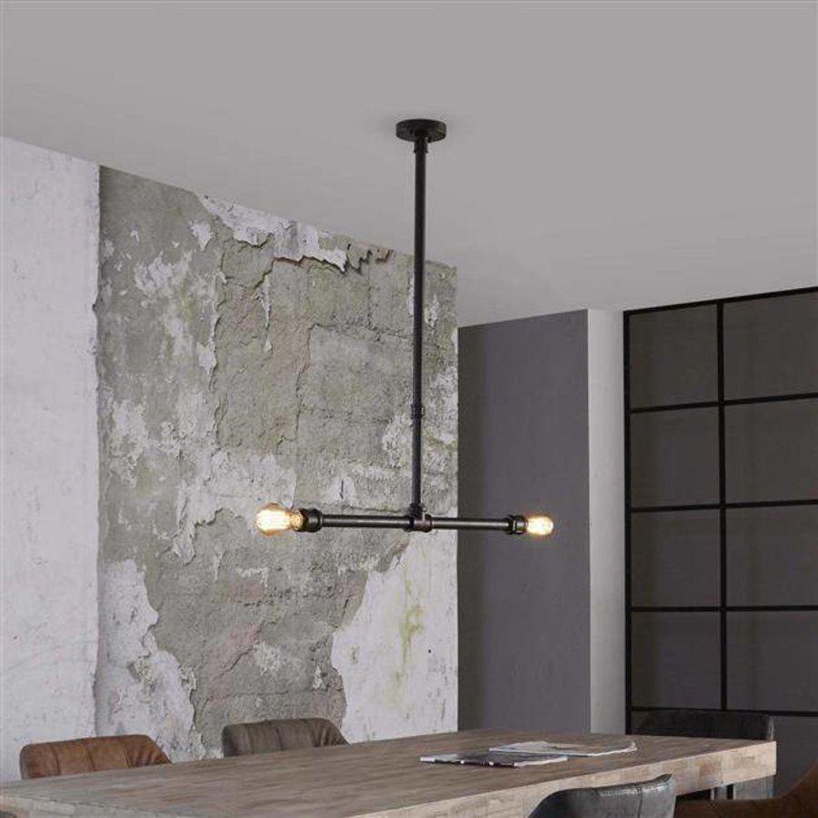 Suspension Nore Ajustable Noir - Design Industriel-1