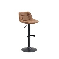 thumb-Tabouret de Bar Ezra Cognac-2