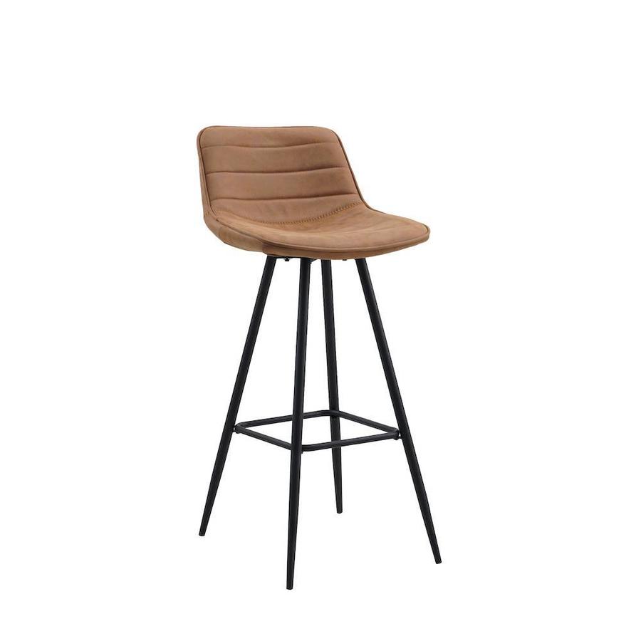 Tabouret de bar Jordan Cognac Marron-7