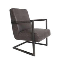 thumb-Fauteuil Tyler Anthracite - Design Moderne-5