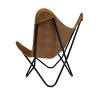 thumb-Chaise Papillon Camel - Cuir Suède-6