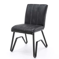 thumb-Chaise de salle à manger Digue Anthracite-2