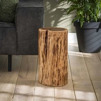 thumb-Table d'appoint Logan (une pièce) Bois d'acacia massif-1