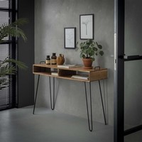 thumb-Buffet industriel Molly en bois massif-1