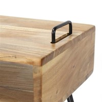 thumb-Buffet industriel Molly en bois massif-2