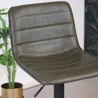 thumb-Tabouret de bar Boston Vert Olive-4