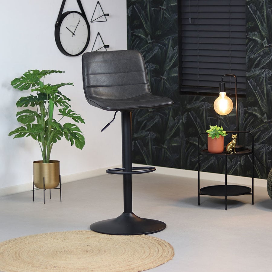 Tabouret de bar Boston Anthracite-5